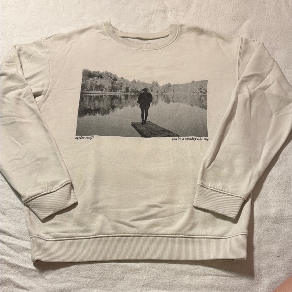 Taylor Swift Cowboy Like Me Evermore Sweatshirt